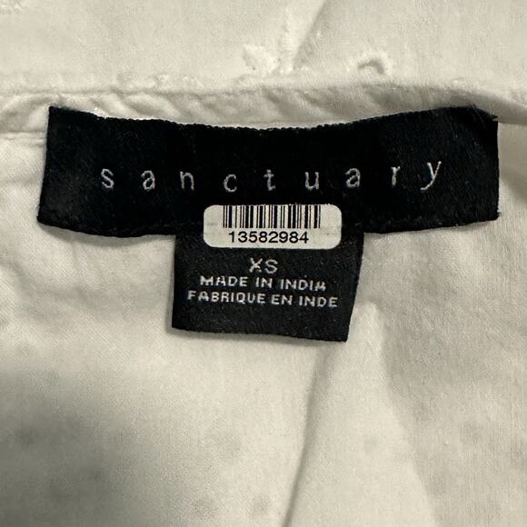 Sanctuary Revolve Love Story Heirloom Dress White SZ XS Sorority Rush Bridal EUC - Picture 6 of 12